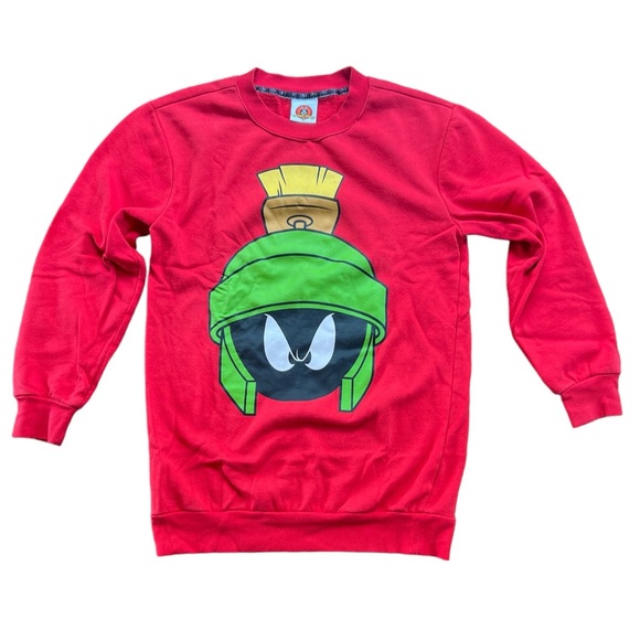 Marvin The Martian Looney Toons Vintage Crewneck Sweatshirt - Picture 2 of 7